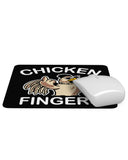 Chicken Middle Finger Funny Mouse pad