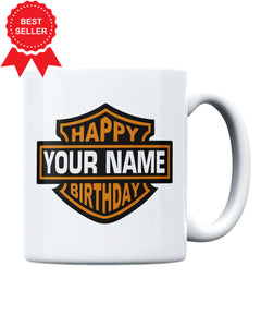 Personalized Happy Birthday Custom Ceramic Mug