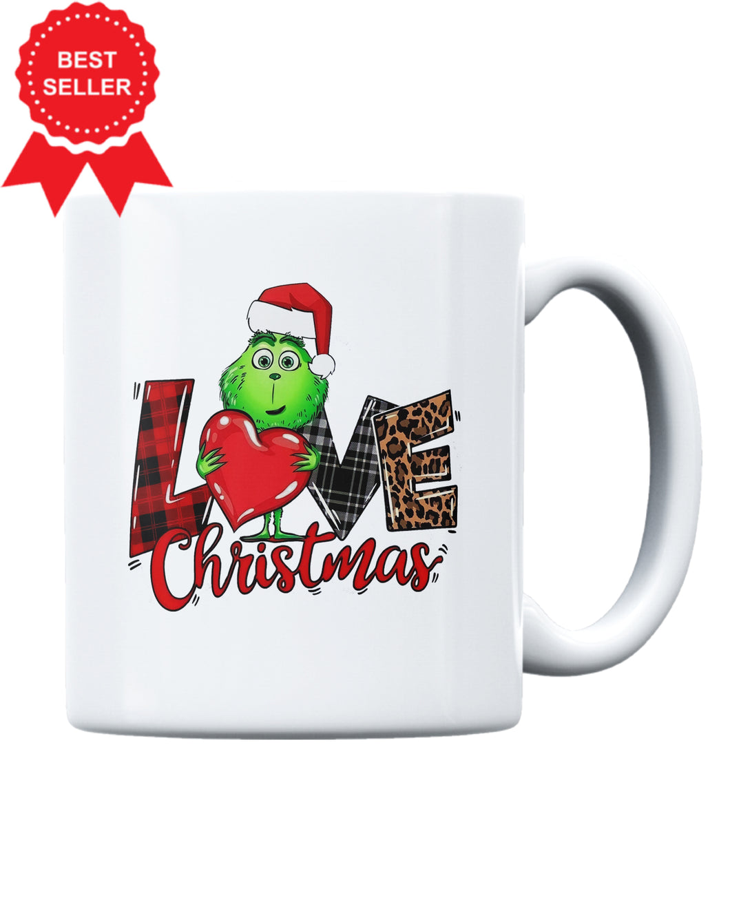Happy Santa Love Christmas Funny Ceramic Mug