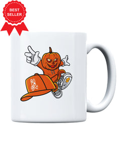 Halloween Pumpkin Bone Rabbit Funny Ceramic Mug