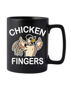 Chicken Middle Finger Funny Ceramic Mug