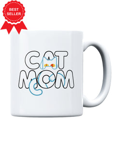 Cat Mom Lover Ceramic Mug