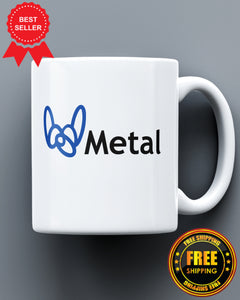 Metal Funny Ceramic Mug