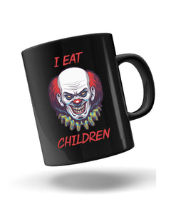 I Eat Children Horror Halloween Mug