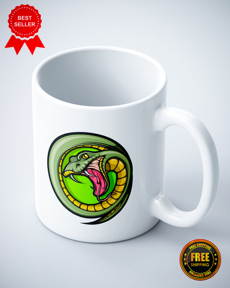 SNAKE 3D Print Snake Lover Funny Gift Ceramic Mug