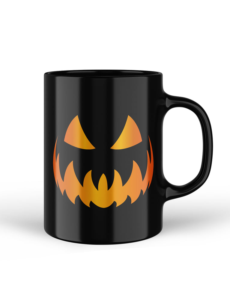 Halloween Pumpkin Face Coffee Funny Ceramic Mug