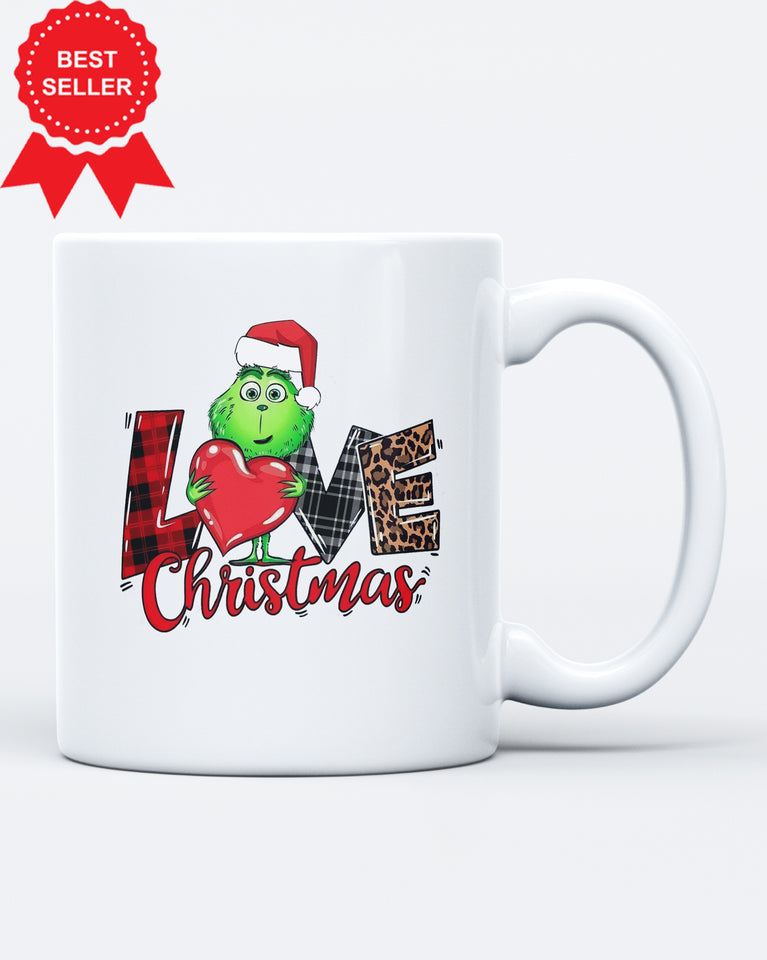 Happy Santa Love Christmas Funny Ceramic Mug