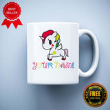 Cute Unicorn Ceramic Mug - ApparelinClick