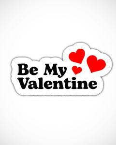 Will you be my valentine Sticker