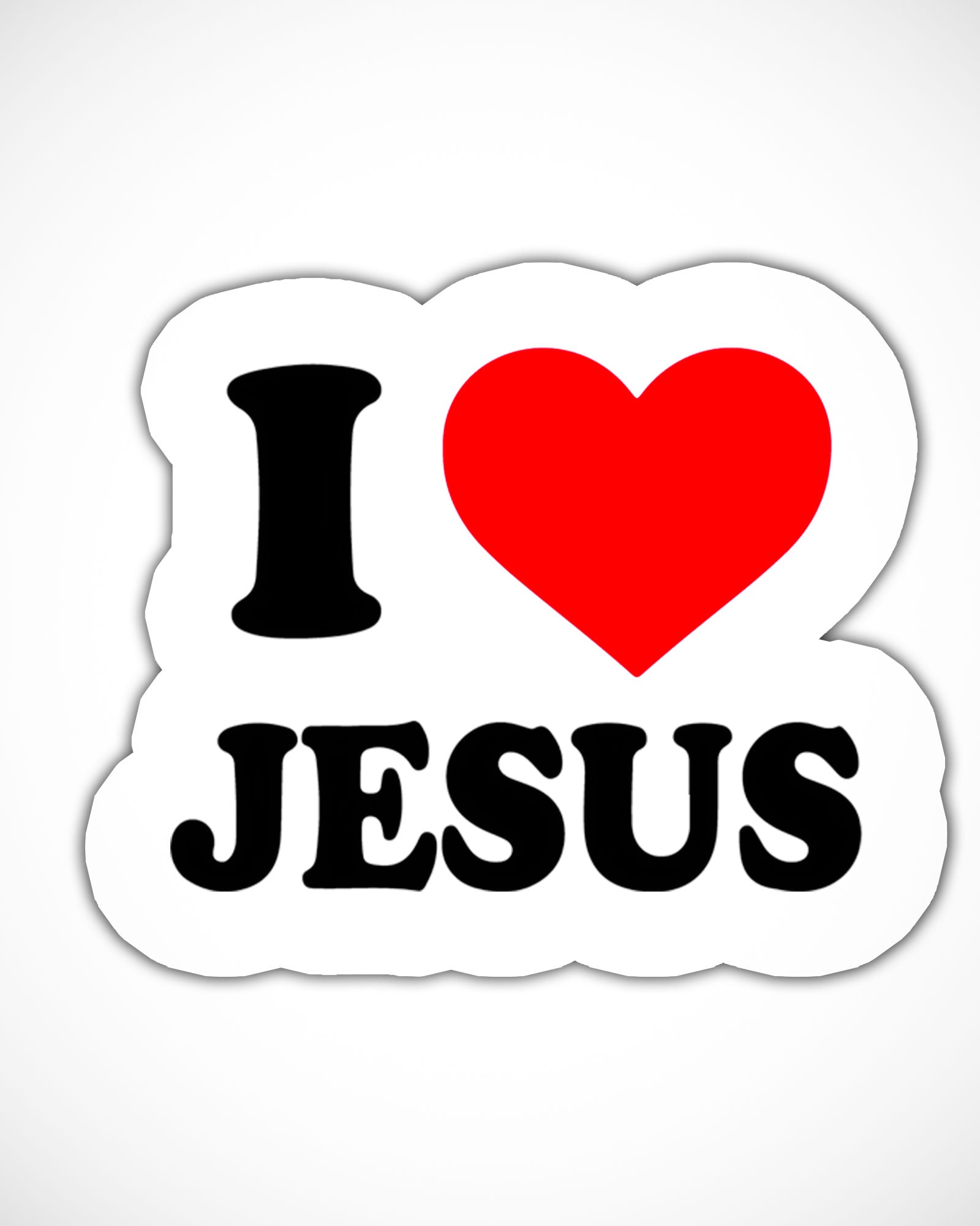 Jesus Loves Transfer Sticker