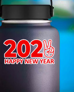 2022 Happy New Year Sticker