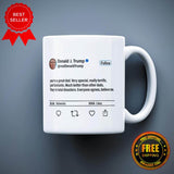 Donald Trump Tweet Funny Printed Ceramic Mug - ApparelinClick