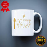 Coffee Please Printed Mug - ApparelinClick
